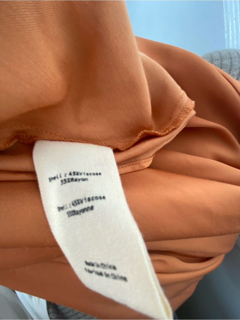 L’AGENCE NWT Amina Cowl Neck Chain Dress in Soft Carmel - Picture 8 of 8